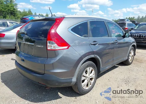 2013 Honda Cr-V Ex-L z USA, uszkodzony, nr VIN 2HKRM4H70DH618643